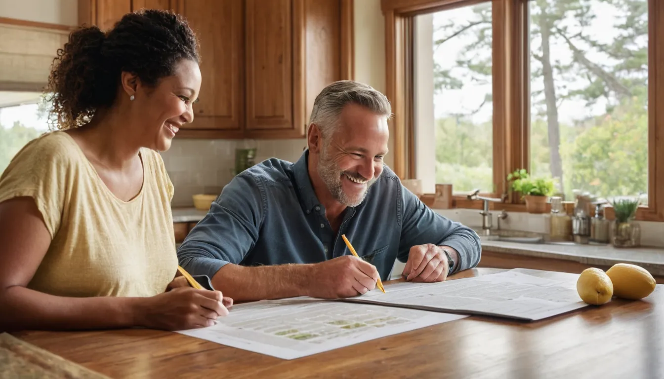 Homeowner reviewing a window replacement plan with a local provider in the Wildwood area
